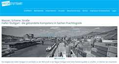 Desktop Screenshot of hafenstuttgart.de